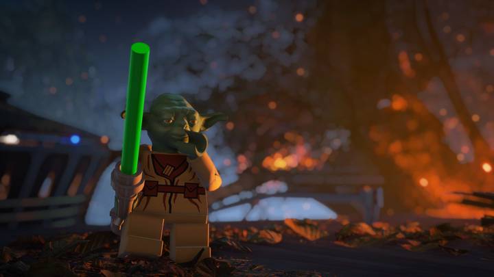 A Modder’s Added Lego Yoda To ‘Star Wars Battlefront 2’