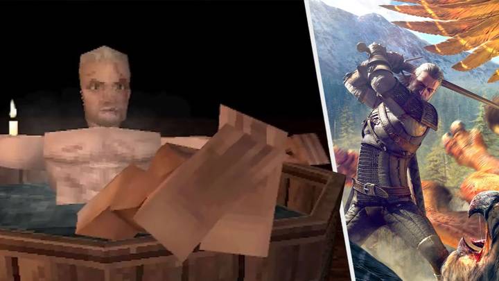You've Never Seen 'The Witcher 3' Bathtub Scene Like This Before