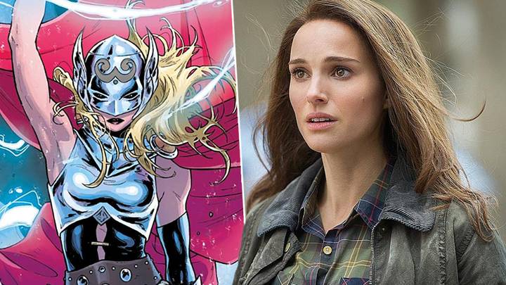 Natalie Portman As The New Thor Revealed In Marvel Marketing Material