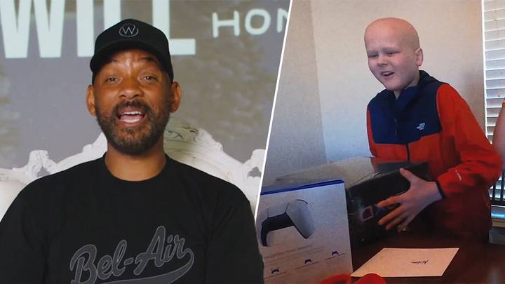 Will Smith Surprises 14-Year-Old Cancer Patient With PlayStation 5