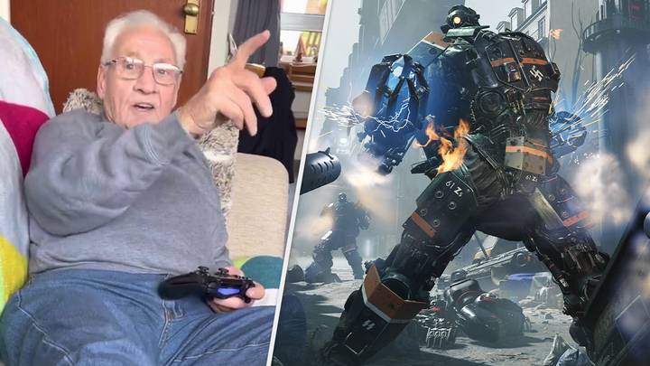87-Year-Old Grandad Playing Wolfenstein Has Some Choice Words For The Enemies
