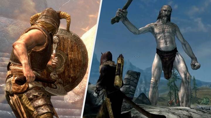 'Skyrim' Giants Are Now Five Times Bigger Thanks To Modders, And Oh God