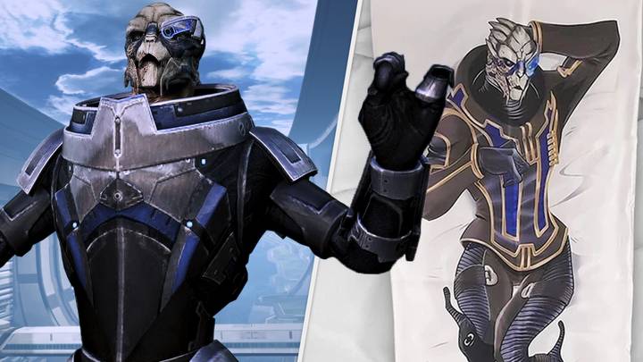 Garrus From Mass Effect Body Pillows Are Here And, Hey, No Judgement