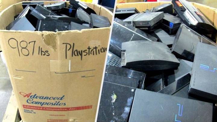 You Can Buy A 912lbs Box Of PlayStation Consoles