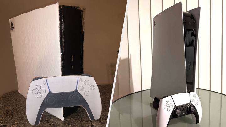 Somebody Made And Sold A Cardboard PlayStation 5 For $400