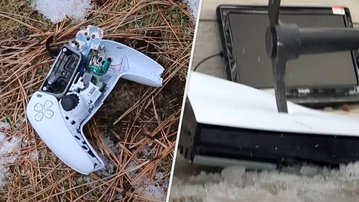 'Bored' YouTuber Smashes PlayStation 5 To Pieces In Heartbreaking Video