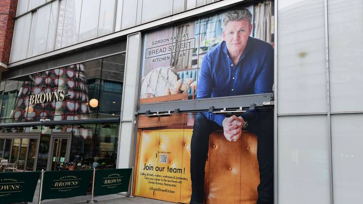 Gordon Ramsay Takes Over Spot Previously Owned By Jamie Oliver