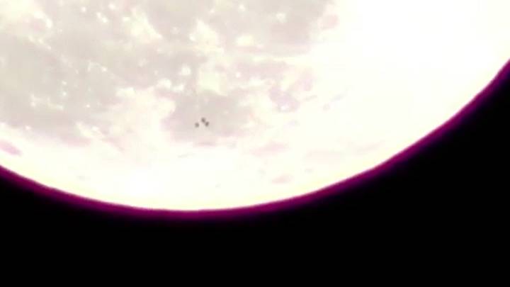 New Footage Shows Three UFOs Flying Past The Moon, UFOlogist Claims