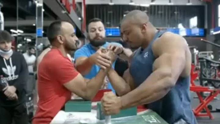 Indian Arm Wrestler Beats 'World's Strongest Bodybuilder'