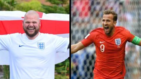 Guy Gets Tattoo Of Harry Kane's Face And 'World Cup Winner'