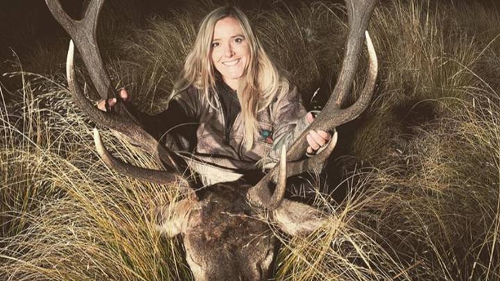 Hunter Sparks Outrage After Posting Photos Of Her Trophies