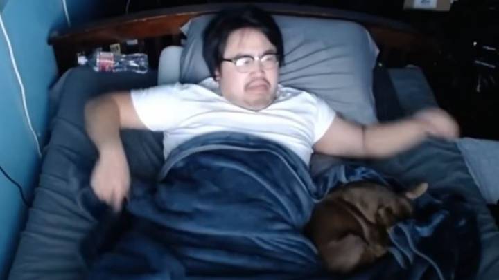 Twitch Streamer Makes $16,000 Filming Himself Asleep And Letting Viewers Disturb Him