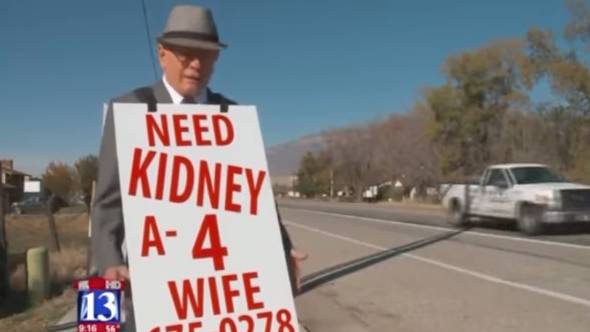 Bloke Trying To Find Kidney For His Wife Has Found A Donor