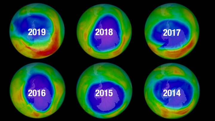 Earth's Ozone Layer Continues To Heal