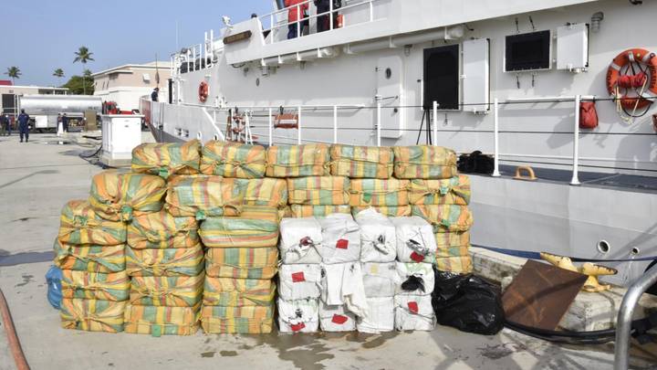 Royal Navy Help Seize More Than £160m Worth Of Drugs In Caribbean