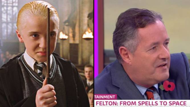 Harry Potter Fans Shocked After Draco Malfoy Actor Tom Felton Appears On Great Morning Britain