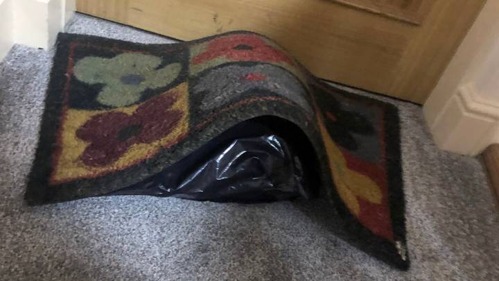 Hermes Delivery Driver Hides Sports Direct Parcel In 'Secure Location' Under Doormat 