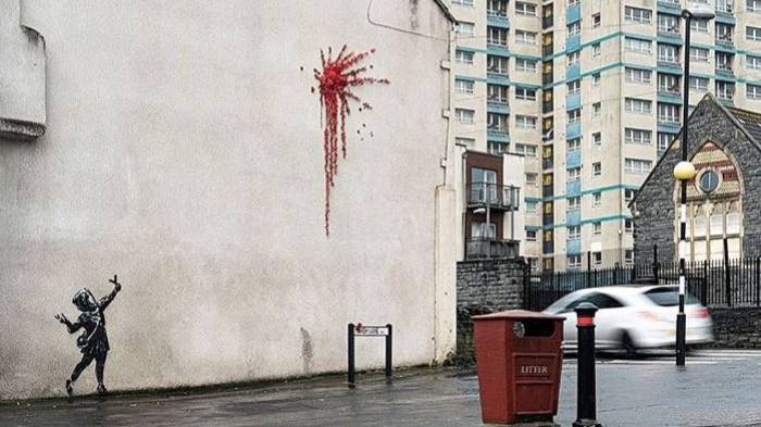 Banksy Confirms That Valentine's Day-Inspired Artwork Is His