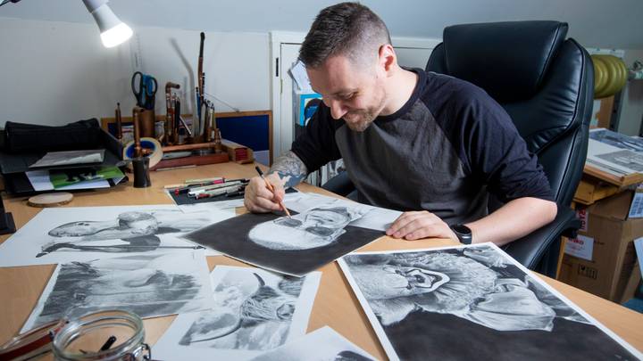 Artist Investigated By Trading Standards Because His Drawings Were Too Good