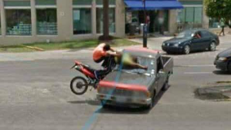 Google Maps Captures Brutal Crash Between Motorcycle And Truck