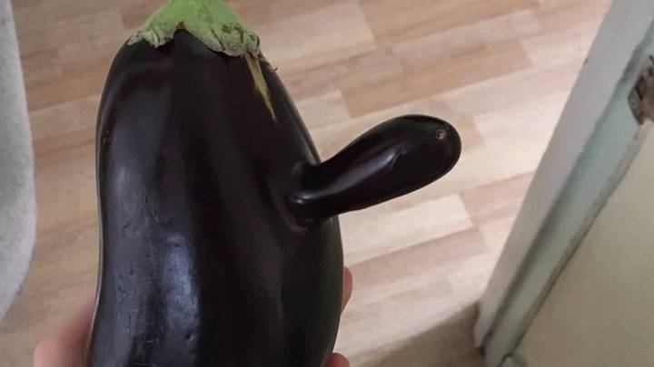Woman's X-Rated Aubergine Received In 'Odd-Shaped Vegetables' Box Goes Viral