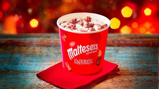 ​McDonald’s Announces Malteser Reindeer Christmas McFlurry