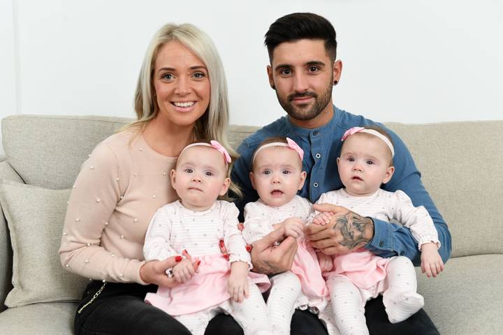 Parents Welcome Identical Triplets Beating Odds Of 200 Million To One 