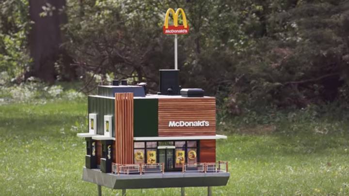 'World's Smallest McDonald's' Restaurant For Bees Is Now Open
