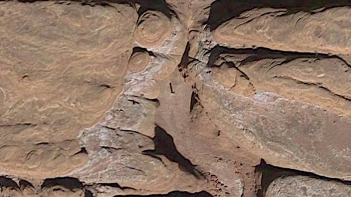 ​Mysterious Monolith Discovered Deep In Desert Found On Google Earth