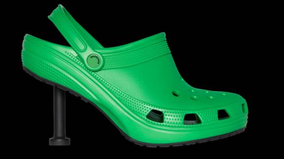 Balenciaga Teams Up With Crocs To Create Stiletto Clogs