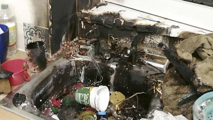 Mum And Daughter Lucky To Be Alive After World War Two Grenade Explodes In Kitchen