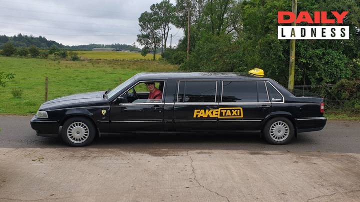 LADs Turn £1000 Limo Into A Fake Taxi And Take It On European Stag Do
