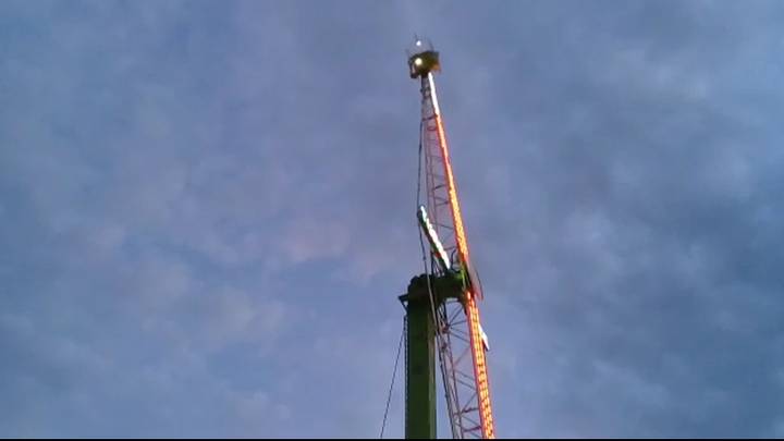 Teenager Survives 130ft Drop From Fairground Ride
