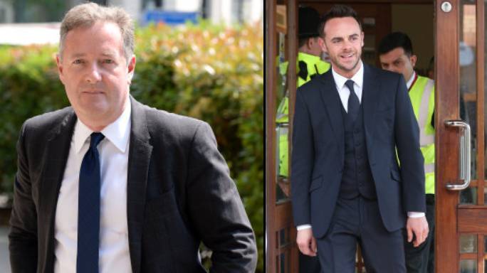 Piers Morgan Baffled After Ant McPartlin Is Nominated For National Television Awards