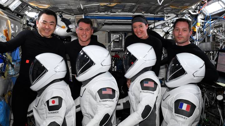 SpaceX Crew Will Have To Use Nappies On Journey Back From International Space Station