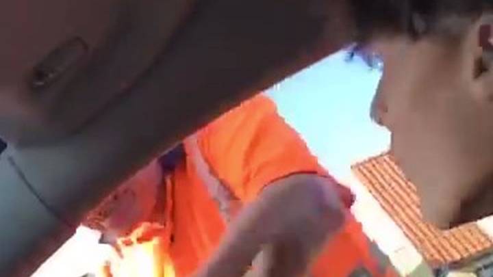 Workman Confronts Teen In Road Rage And Rips Keys From Ignition