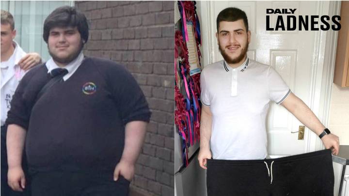 Student Sheds More Than Half His Weight In A Year, Leaving Him Unrecognisable 