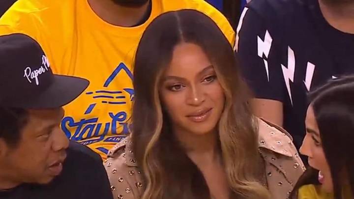 Beyonce Appears To Give Golden State Warriors Owner's Wife Some Serious ...