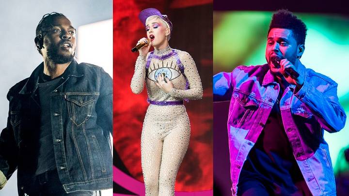 Kendrick Lamar, Katy Perry And The Weekend Top MTV VMA Nominations 