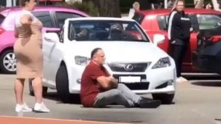 Aussie Man Sparks Almighty Fight With Driver After Sitting In Parking Spot