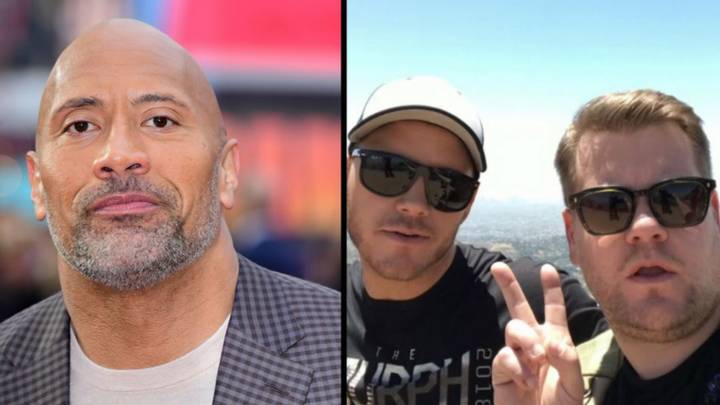 The Rock Challenges James Corden To Bare-Knuckle Fight On Twitter