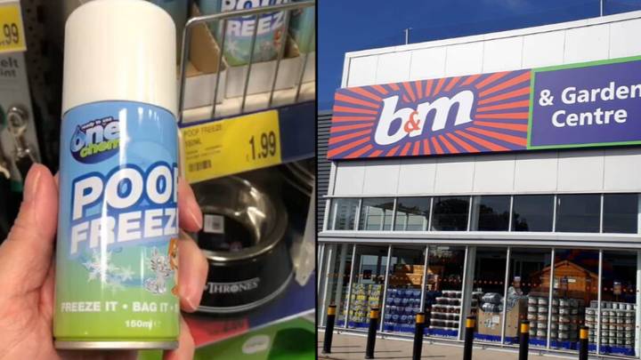  B&M Is Selling Cans Of 'Poop Freeze' For £1.99
