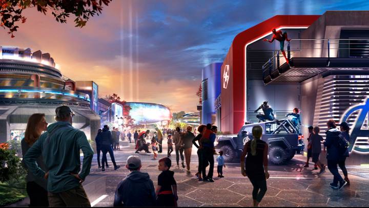 ​Disneyland Paris Unveils First Look At New Marvel Themed Area