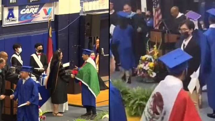 Student Denied Diploma For Wearing Mexican Flag Over Graduation Gown
