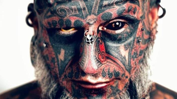 Man Says 95 Percent Of His Body Is Tattooed - Including His Genitals