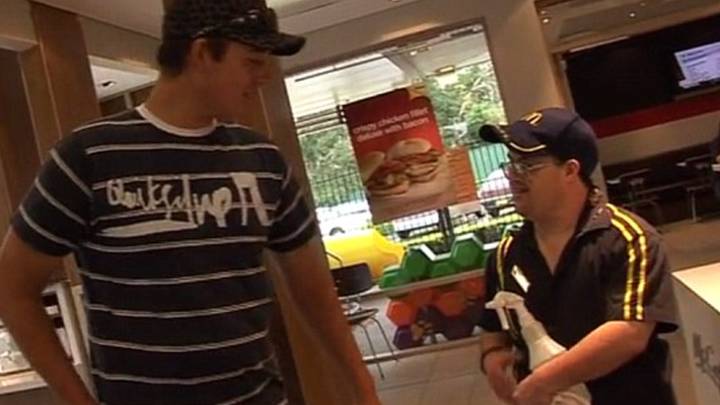 This Man With Down's Syndrome Has Worked In McDonald's For Over 30 Years