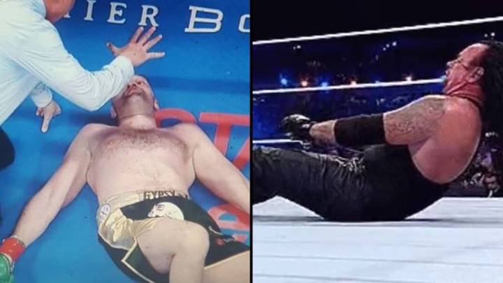 Tyson Fury Compared To The Undertaker After Getting Up Against Deontay Wilder