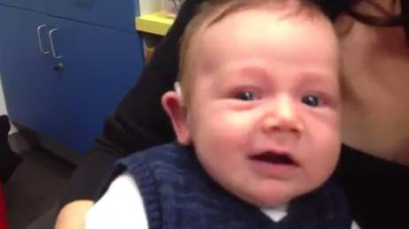 Baby Hears Words For The First Time And It's Amazing