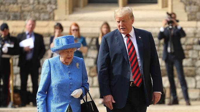 Donald Trump Accused Of Not Showing Enough Respect To The Queen