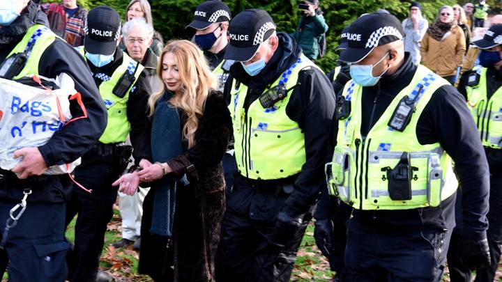 Woman Charged After Filming Inside Hospital Claiming Covid Second Wave 'Is A Lie'